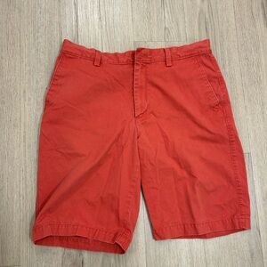 Banana Republic Men’s Red Emerson Straight Fit Chino Shorts